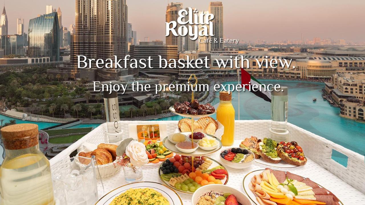Elite Royal Apartment - Full Burj Khalifa And Fountain View - The Royal Dubai Bagian luar foto
